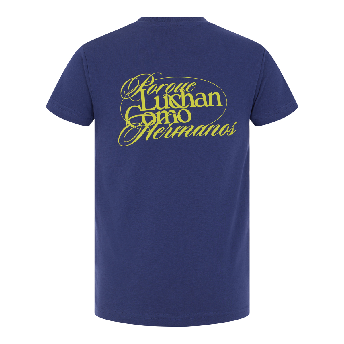 Camiseta Azul Porque Luchan Como Hermanos Ni&ntilde;o image number null